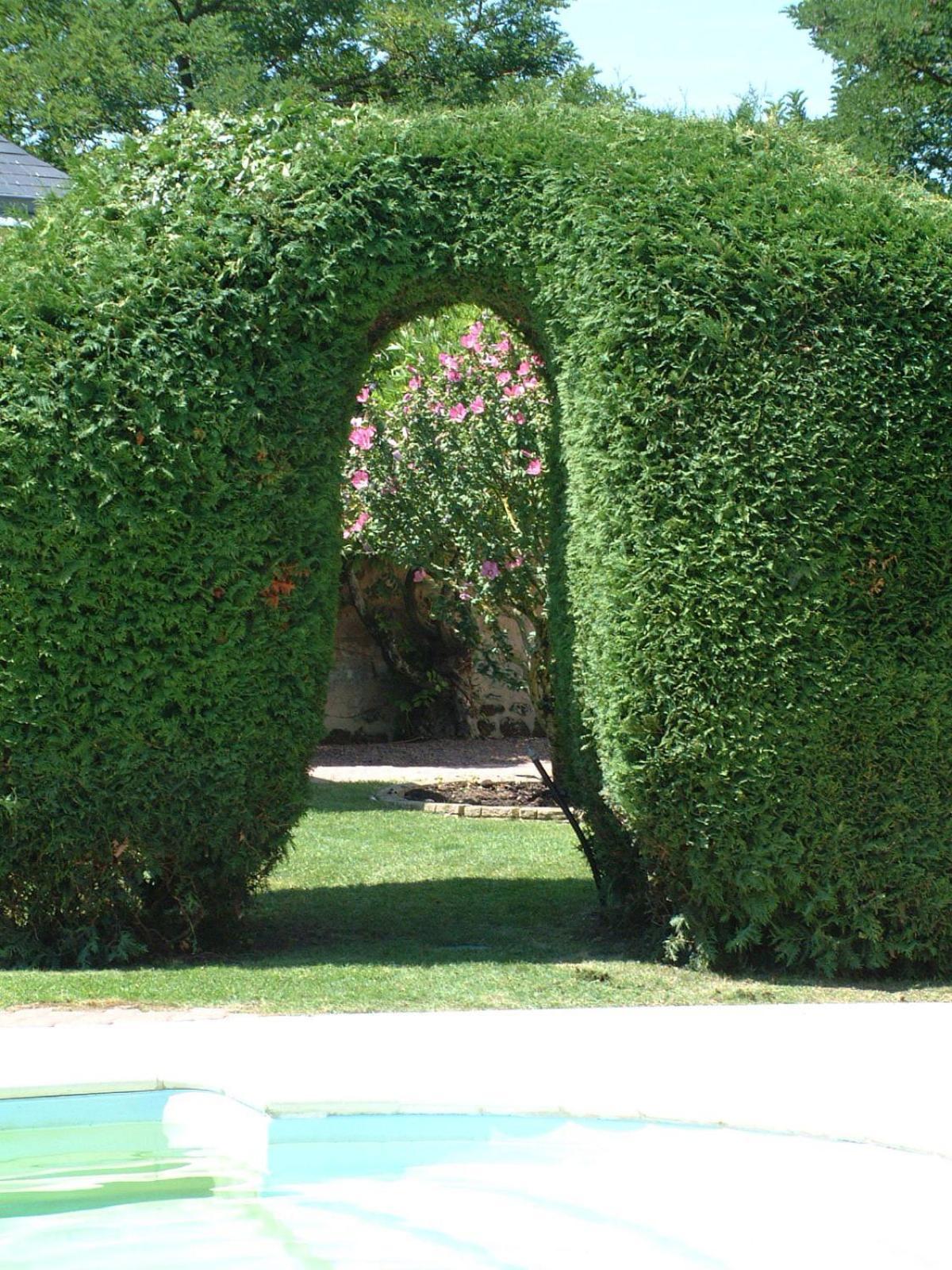 Le Clos De La Chapelle - Gite Les Glycines Bagian luar foto