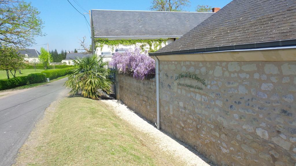 Le Clos De La Chapelle - Gite Les Glycines Ruang foto