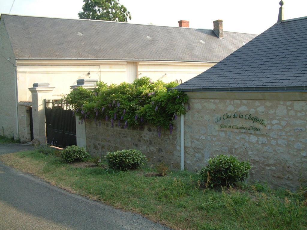 Le Clos De La Chapelle - Gite Les Glycines Bagian luar foto